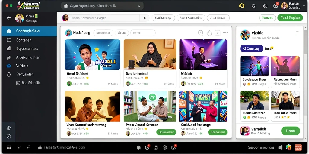 Tampilan antarmuka yang menarik dan mudah digunakan.