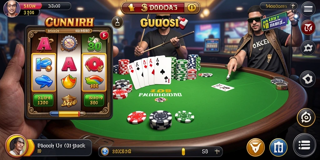 Screenshot menampilkan karakter heroik dalam aksi.