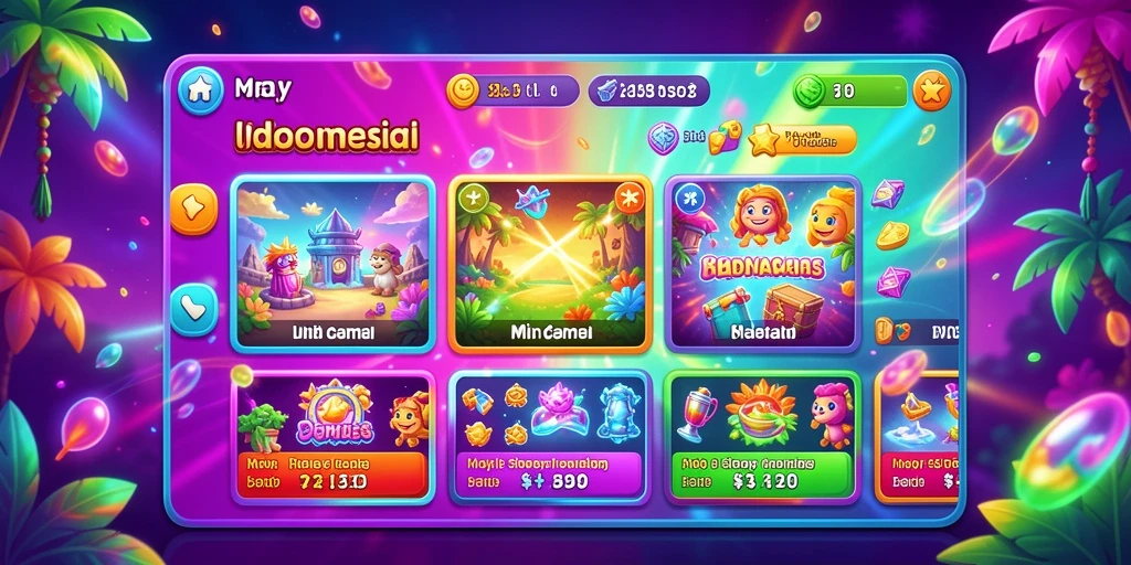Tampilan antarmuka MAMIBET yang menarik dan user-friendly.