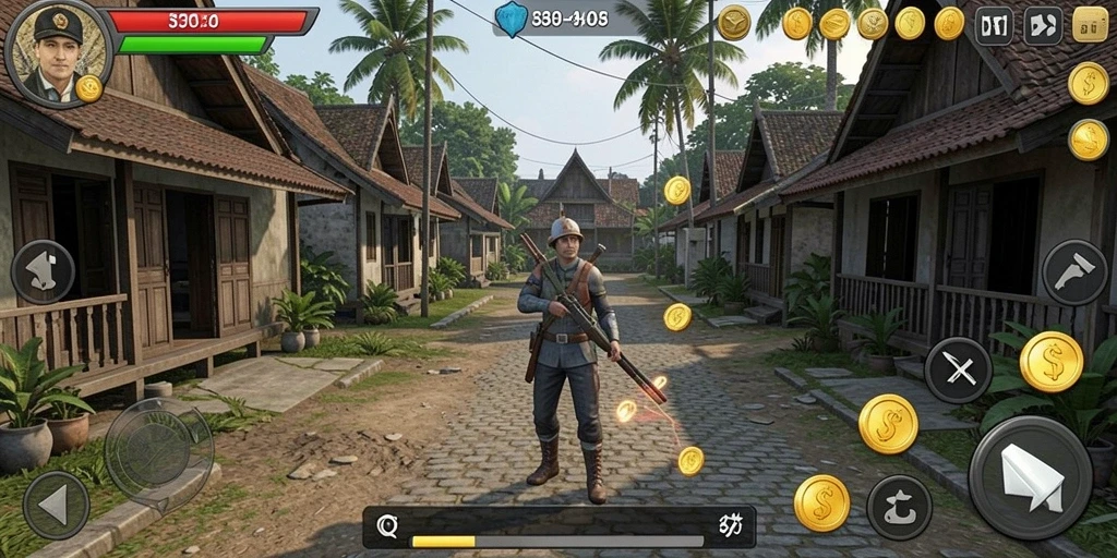 Tampilan awal yang menarik dan penuh warna.
