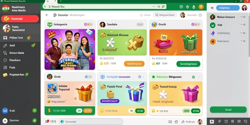 Tampilan antarmuka yang menarik dan mudah dipahami.