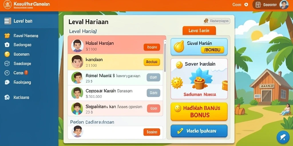 Tampilan antarmuka yang ramah pengguna dan menarik.