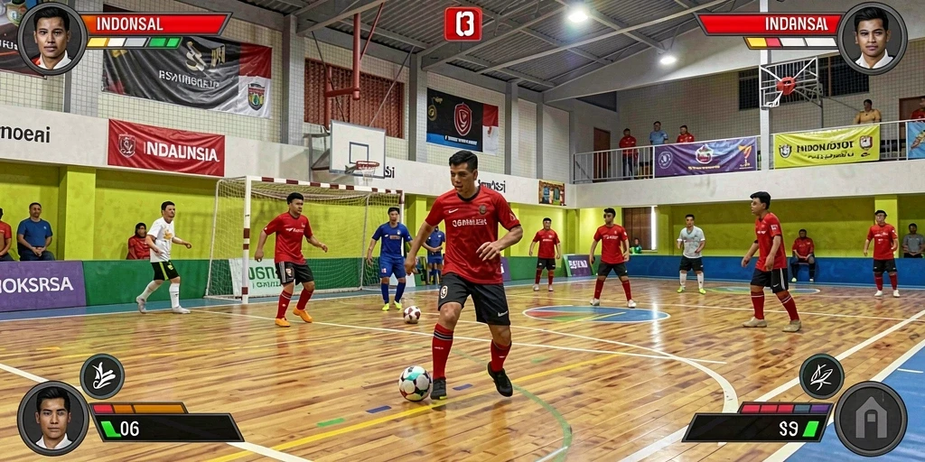 Tampilan layar utama RPVIP1 yang menawan.