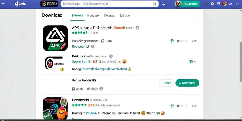Tampilan antarmuka yang user-friendly.