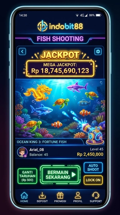 Cuplikan layar menu unduhan indobit88 untuk perangkat Android
